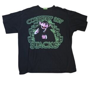 Cartoon Network VINTAGE 2007 SESAME STREET Countin T SHIRT